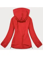 Letní červená dámská bunda s podšívkou model 17144698 - J.STYLE