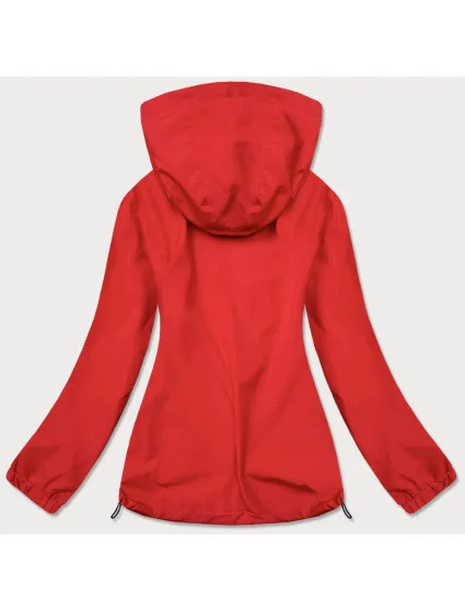 Letní červená dámská bunda s podšívkou model 17144698 - J.STYLE