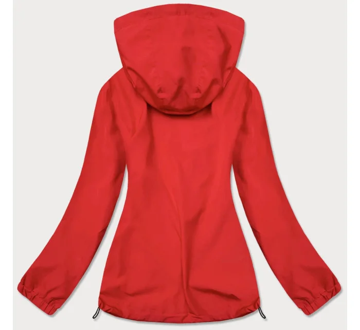 Letní červená dámská bunda s podšívkou model 17144698 - J.STYLE