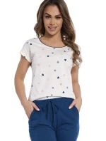 Dámské pyžamo model 21050704 Heart - Cornette