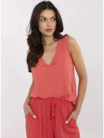 Halenka D73761M11218A korálová Halenka D73761M11218A korálová