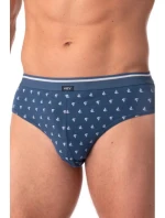 Pánské slipy 2Pack MPP 846 Tmavě modrá mix - Key