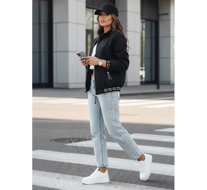 Dámský černý bomber HERA FashionStreet TY3765 Dámský černý bomber HERA FashionStreet TY3765