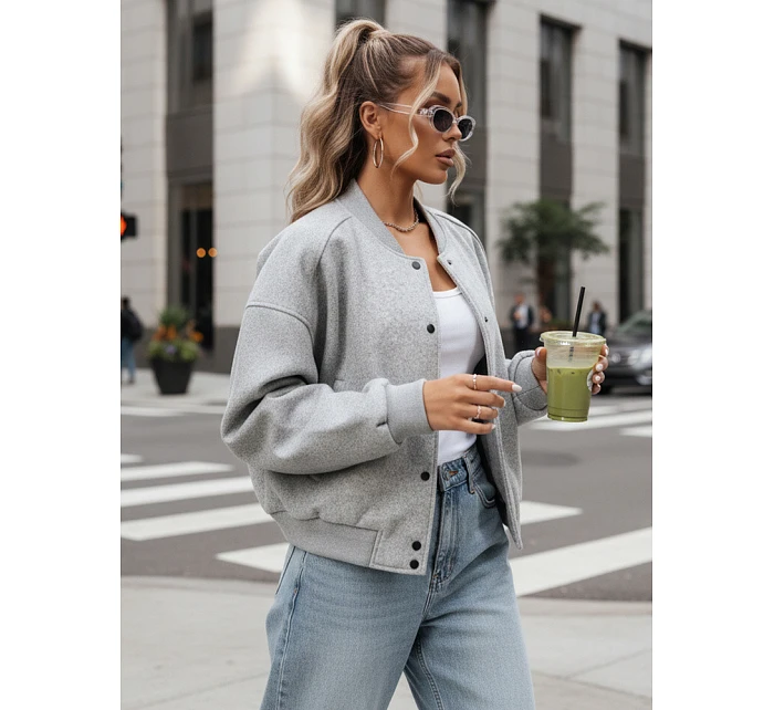 Dámská bunda šedá Dstreet model 21972847 - FashionStreet