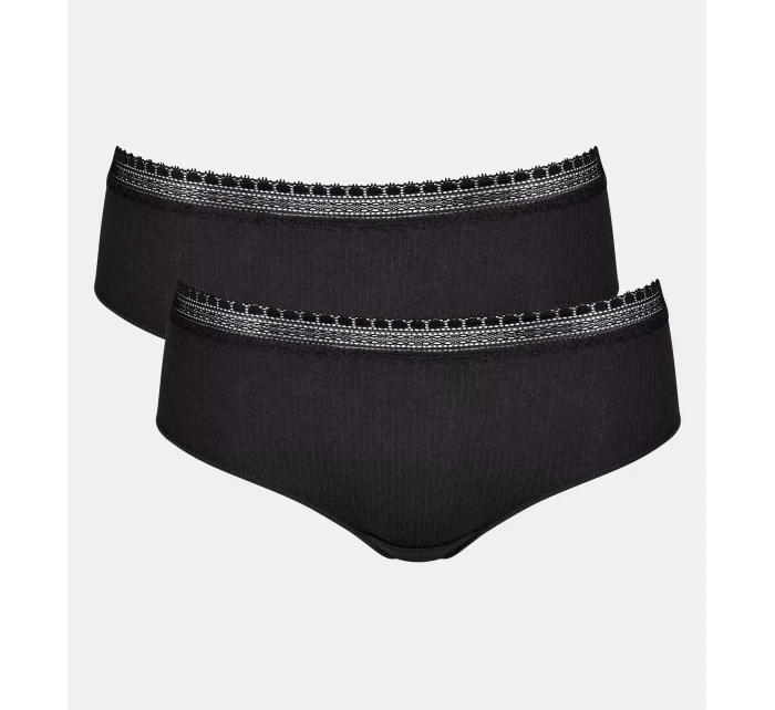 sloggi GO Ribbed R Hipster C2P - BLACK - SLOGGI BLACK - SLOGGI sloggi GO Ribbed R Hipster C2P - BLACK - SLOGGI BLACK - SLOGGI