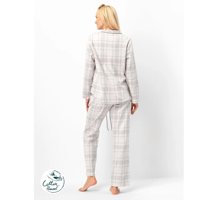 Pyžamo Key LNS 401 B25 long/r S-XL dámský úplet