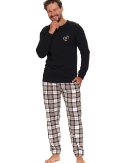 Pánské pyžamo model 18838422 černé - DN Nightwear