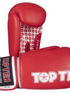 Boxerské rukavice TOP TEN "FIGHT" RTT-2 10 oz (schváleno WAKO)