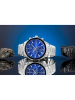 Pánské hodinky Giewont Chronograph Sapphire Silver Blue GW7290-B3