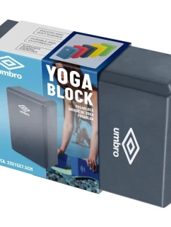 CVIČEBNÍ BLOK JÓGA PILATES FITNESS UMBRO ČERNÁ