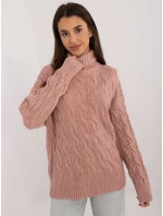 Sweter AT SW model 20470295 ciemny różowy - FPrice