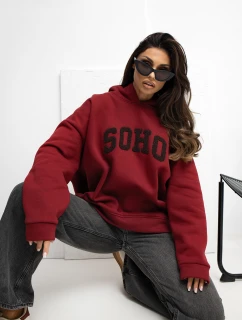 Mikina RV BL A1043.17 maroon