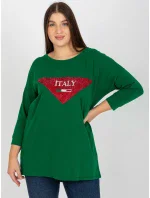 Halenka VI BZ model 17913862 tmavě zelená - FPrice Halenka VI BZ model 17913862 tmavě zelená - FPrice