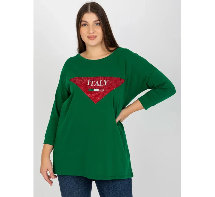 Halenka VI BZ model 17913862 tmavě zelená - FPrice Halenka VI BZ model 17913862 tmavě zelená - FPrice