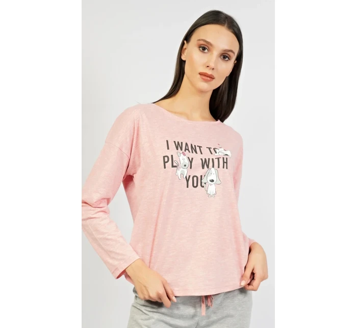 Dámské pyžamo dlouhé Veronika