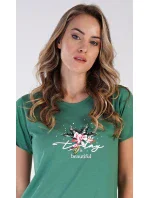 Dámská noční košile s krátkým rukávem Beautiful