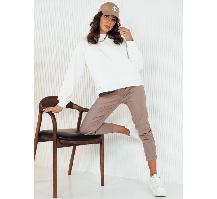 Dámská mikina LORAN bílá FashionStreet BY1251