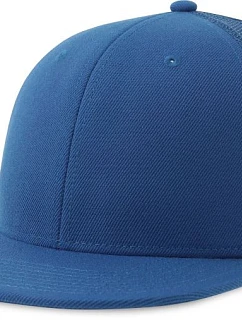 Atlantis Headwear Snap Mesh-S 6 panelová Trucker kšiltovka 33.0257 royal/royal
