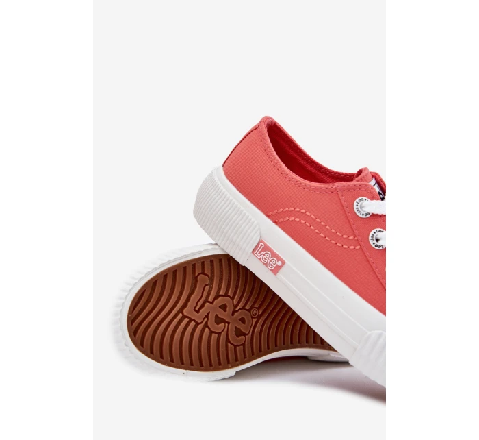 Dětské Tenisky ISLA C LOW JR Korálová model 21695954 - Lee