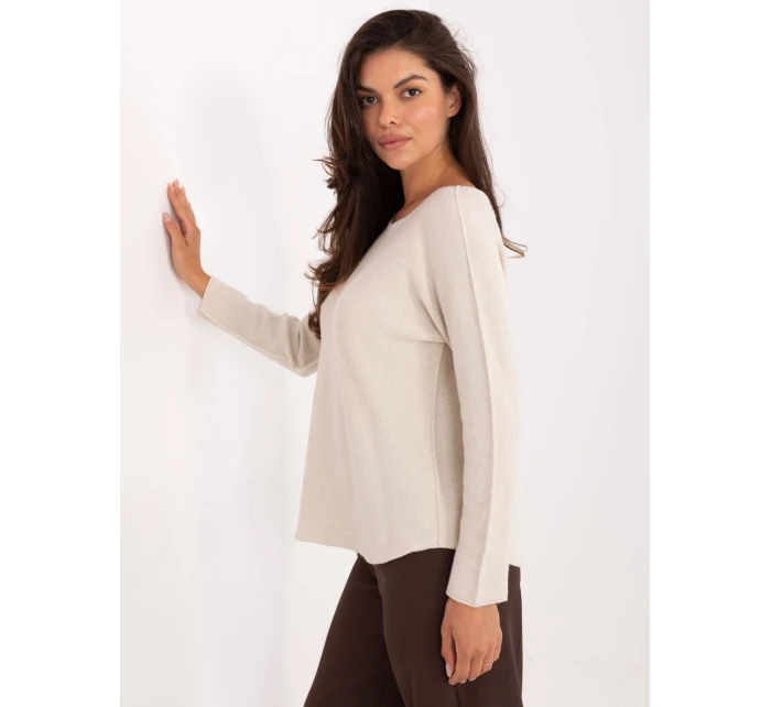 Jumper IT SW 2219.63 světle béžový Jumper IT SW 2219.63 světle béžový