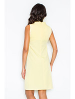 Šaty  žluté  model 18488223 - Figl