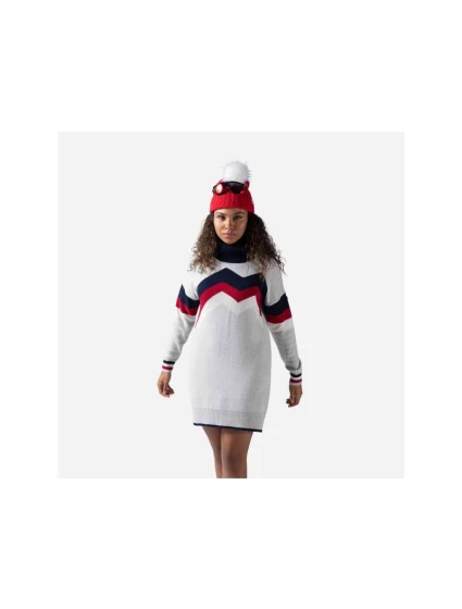 Rossignol W Mountain Knit Sweater Dress šedá Rossignol W Mountain Knit Sweater Dress šedá