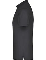 JN 710 Pánské elastické piqué polo model 22488583 black - Daiber
