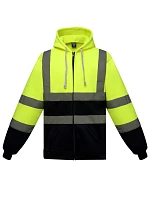Yoko HVK 07 Hi-Vis mikina s kapucí 79.VK07 hi vis yellow/navy Yoko HVK 07 Hi-Vis mikina s kapucí 79.VK07 hi vis yellow/navy