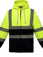 Yoko HVK 07 Hi-Vis mikina s kapucí 79.VK07 hi vis yellow/navy