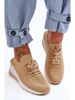 Sportovní Boty Na Podpatku Bežové model 21627622 - Boto Sportovní Boty Na Podpatku Bežové model 21627622 - Boto
