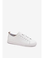 Kožené dámské tenisky Vinceza 79536 Bílé