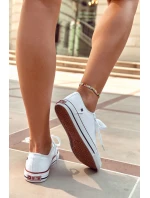 Dámské Klasické Nízké Tenisky Big Star DD274336 Bile Dámské Klasické Nízké Tenisky Big Star DD274336 Bile