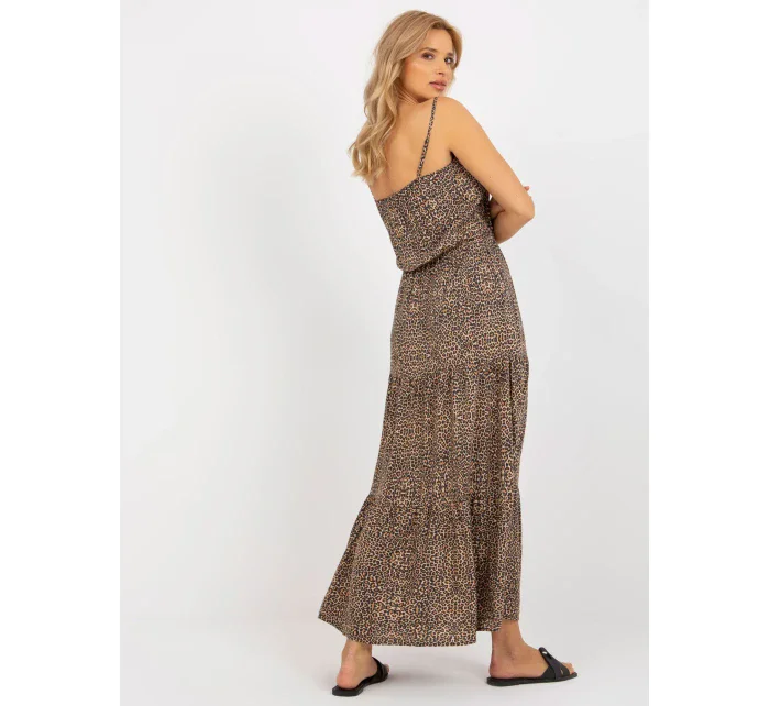 Šaty D73771R30313B hnědé