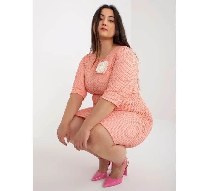 LK SK 506721 šaty.69 broskví