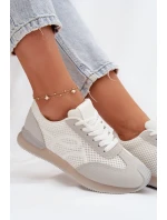 Dámské sportovní tenisky – bílo-šedé Tarlisse