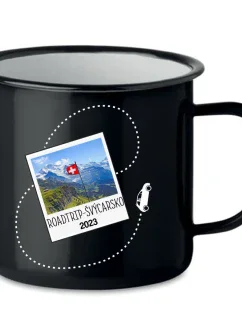 Vlastní text na cestovatelský plecháček