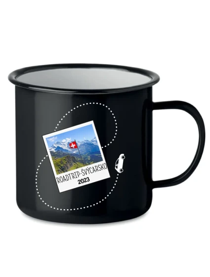 Vlastní text na cestovatelský plecháček