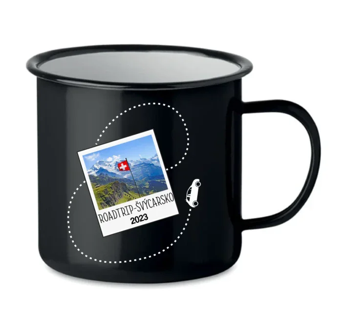 Vlastní text na cestovatelský plecháček