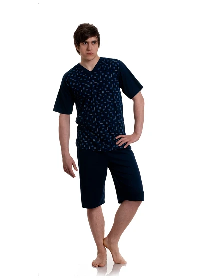 Pánské pyžamo model 16123976 kr/r S2XL - Gucio Pánské pyžamo model 16123976 kr/r S2XL - Gucio