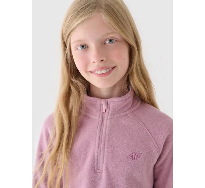 Dívčí fleecové termoprádlo (top) 4F Junior 4FJWAW24UFLEF052-56S Dívčí fleecové termoprádlo (top) 4F Junior 4FJWAW24UFLEF052-56S