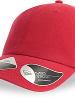 Atlantis Headwear Fraser 6 panelová kšiltovka 33.0104 red