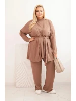 Dámský komplet Plus Size model 21399808 fango - K-Fashion