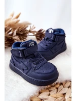 Dětské Zateplane Vysoké Boty Tmavě Modrá Clafi Dětské Zateplane Vysoké Boty Tmavě Modrá Clafi