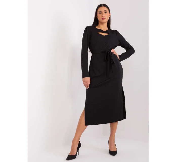 LK SK 509447 šaty.75P černá LK SK 509447 šaty.75P černá