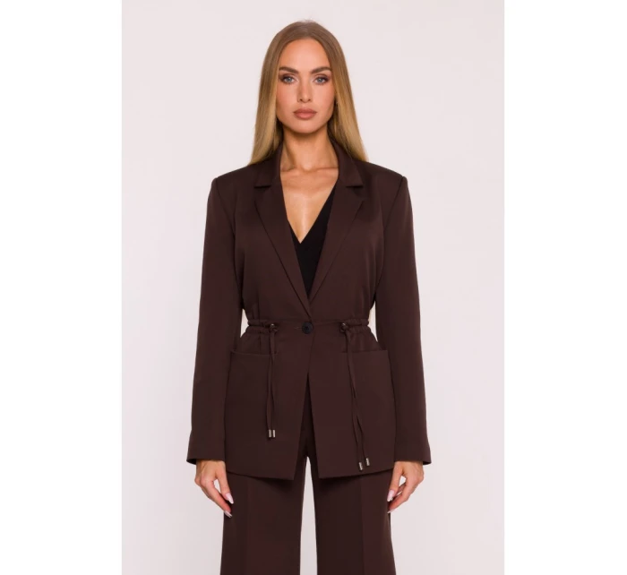 Blejzr se v pase hnědý model 21295960 - Moe Blejzr se v pase hnědý model 21295960 - Moe