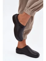 Dámské pěnové pantofle – černé Parissa