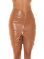 Soo Sexy! Koucla leatherlook Highwaist skirt