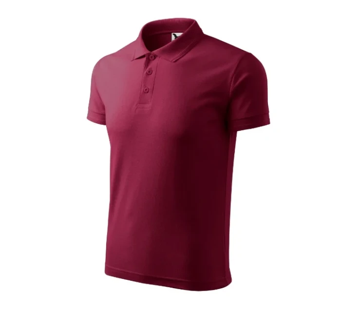 Pique Polo polokošile pánská garnet