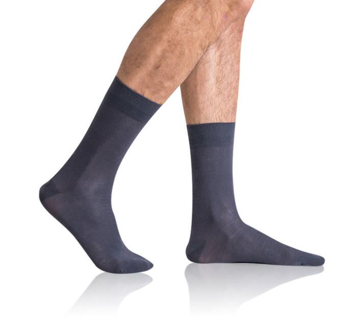 Pánské ponožky z bio bavlny GREEN ECOSMART MEN SOCKS - BELLINDA - šedá