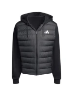 Pánská péřová bunda Essentials Hybrid Hooded Jacket black pánská model 21391528 - ADIDAS